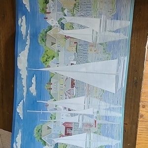 Nautical wall border/wall paper